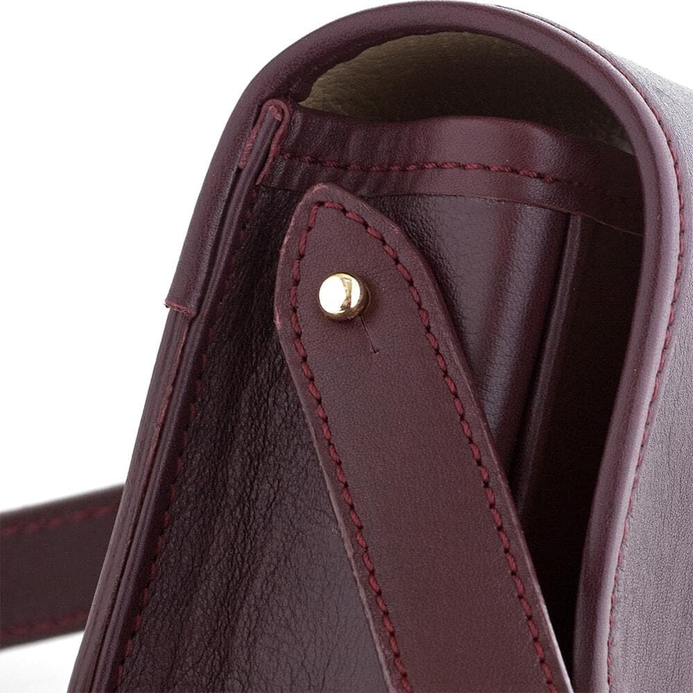 【DISCERNMENT】Soft Leather Unisex Minimal Cross Bag DISCERNMENT】Soft Leather Unisex Minimal Cross Bag